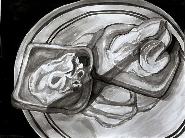 ink drawing number 1