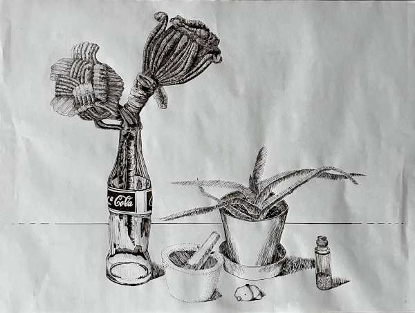 ink drawing number 3