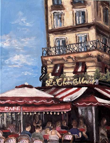 A Cafe in Paris