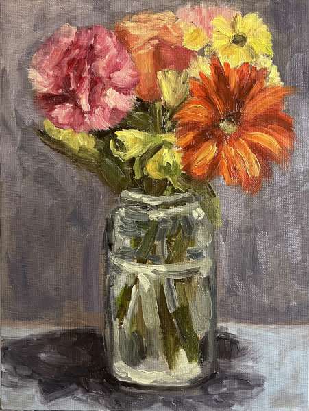 study of flowers #6